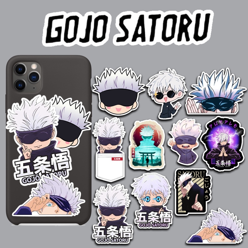 

Stiker Gojo sotaru Jujutsu kaisen 1 lembar