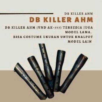 Db killer AHM (peredam knalpot ) untuk tsukigi ahm malaysia /vnd ak777 yg mirip ahm