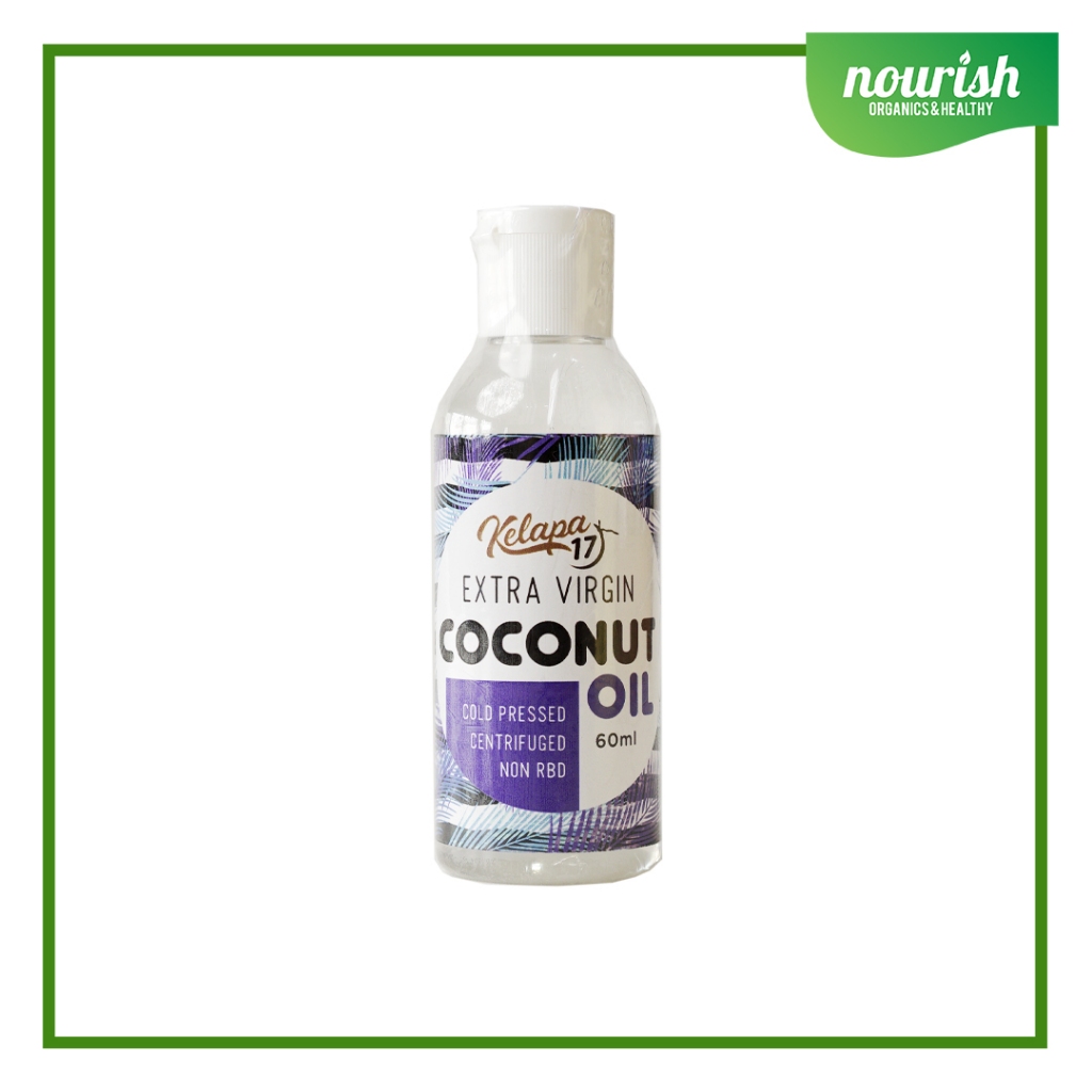 

Kelapa 17, Extra Virgin Coconut Oil 60ml - Minyak Kelapa Murni-Jkut