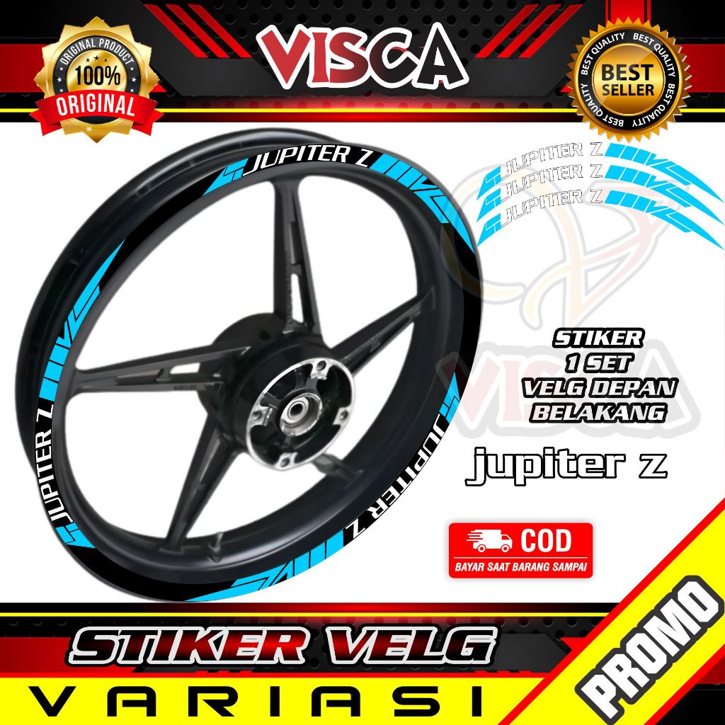 Stiker Velg List Velg Motor Stiker Velg Jupiter Z Motif Abstrack