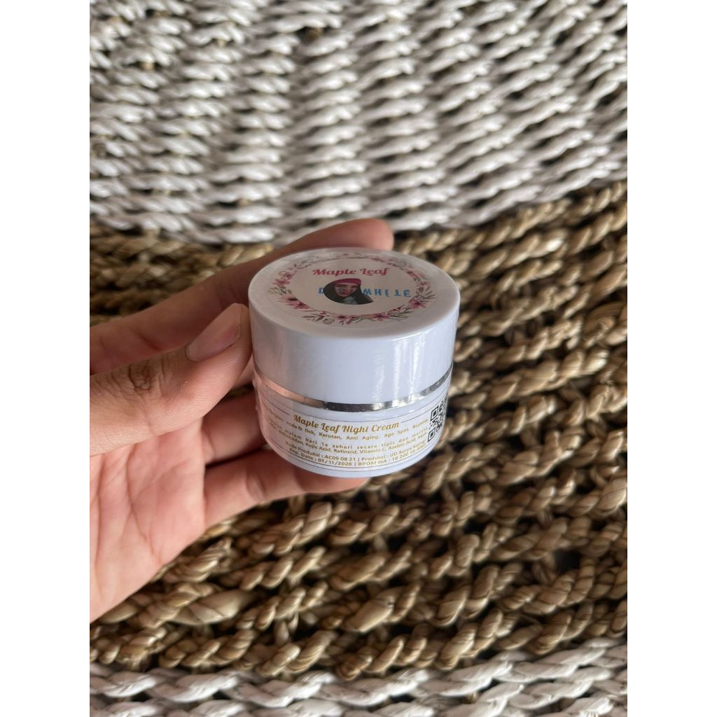 NIGHT CREAM MAPLE LEAF / CREAM MALAM MAPLE LEAF BPOM