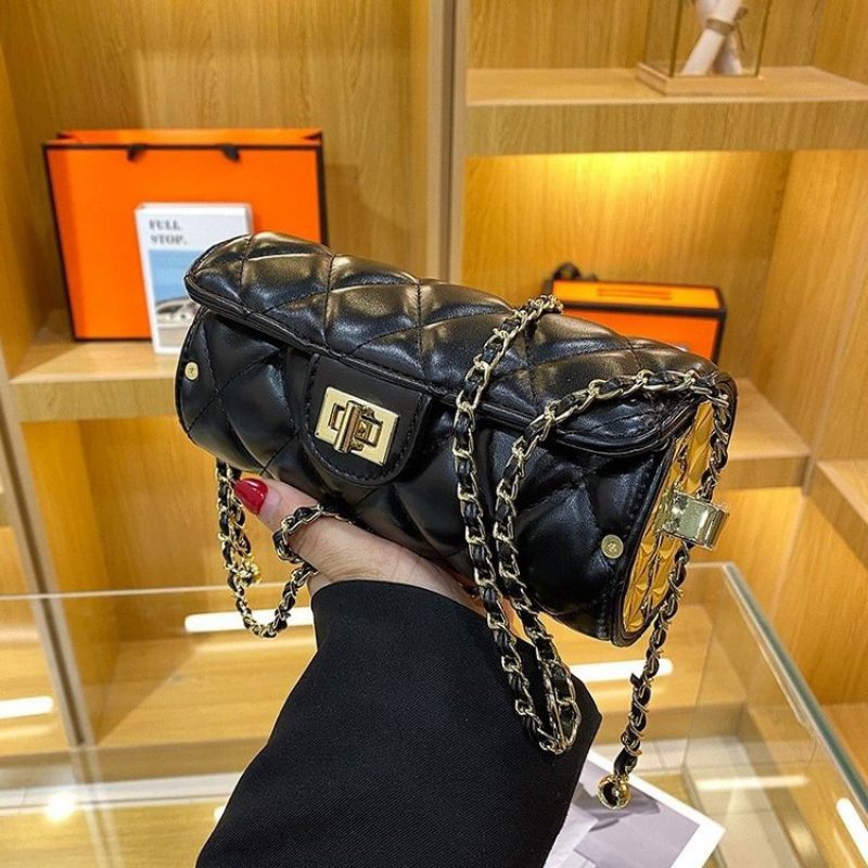 Tas Selempang Kulit Wanita Import Tas Hp Cewek Rantai Slingbag BX 661K