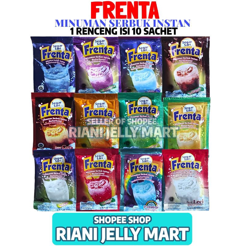 

Minuman Frenta 1 Renceng Isi 10 Sachet