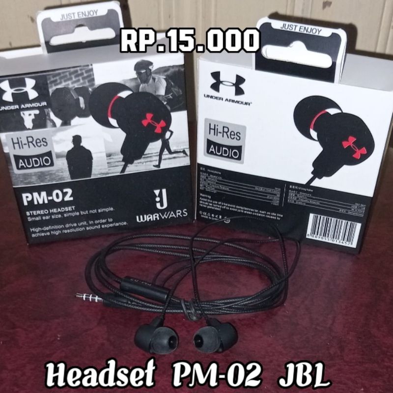 Headset PM-02 JBL