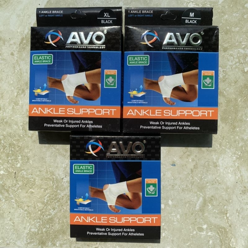 AVO Angkle Support Deker Pelindung Kaki Cidera Tumit
