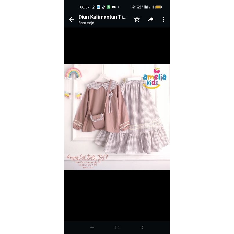 Arumi set Kids vol 7 original amelia