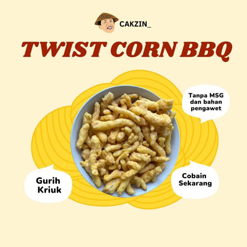 

TWIST CORN BBQ 500 Gr