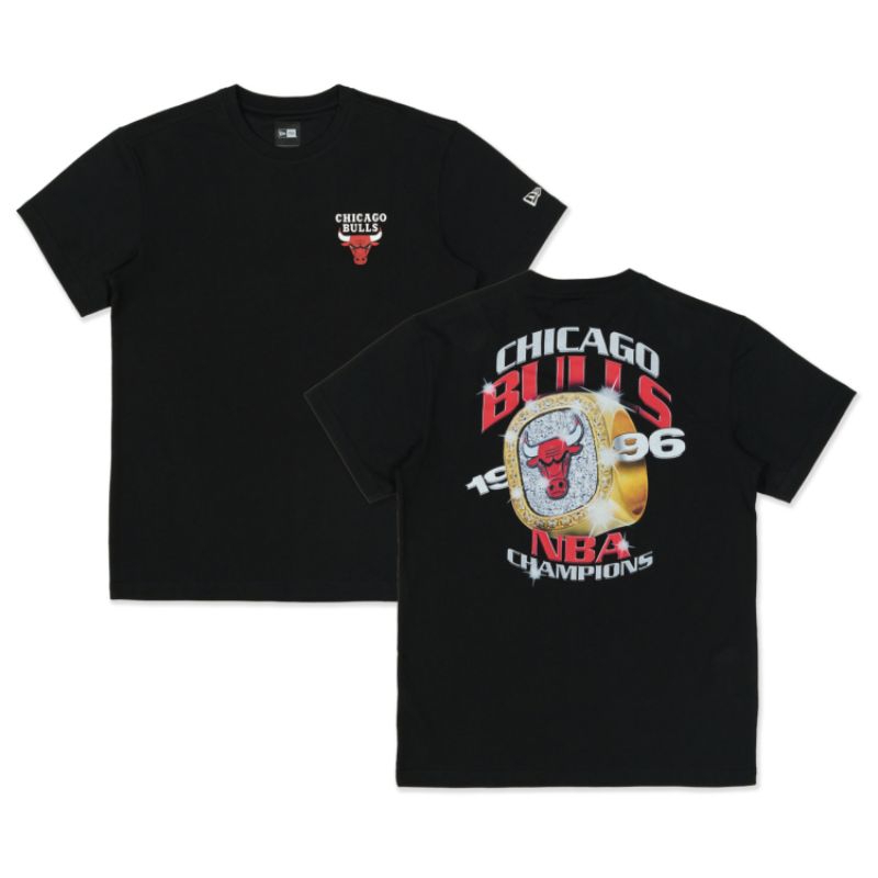T-Shirt New Era Cap Chicago Bulls Champion Ring Original