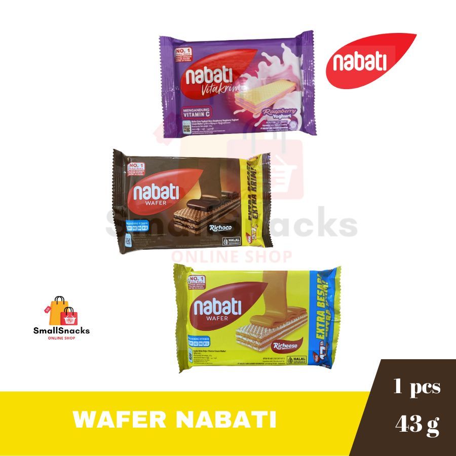 

PROMO WAFER NABATI 43 G CHECEE CHOCOLATE RASPBERRY