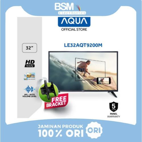 AQUA JAPAN LED TV Digital 32 Inch - Miracast LE32AQT9200M / 32AQT9200