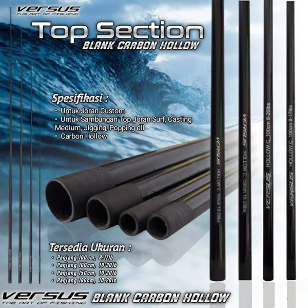 BAHAN JORAN BLANK CARBON HOLLOW VERSUS