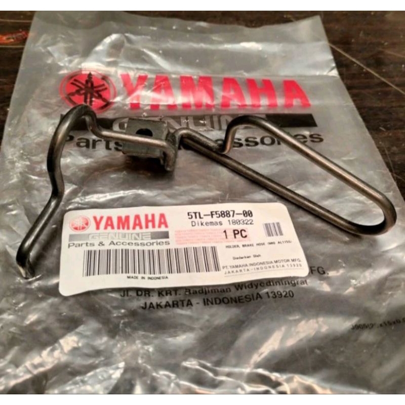 Bracket breket pegangan selang rem Mio sporty original bagian bawah
