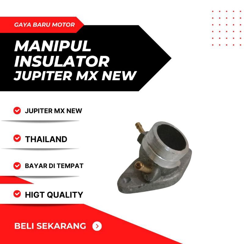 INTAKE MANIPUL MANIFOLD JUPITER MX NEW ALUMUNIUM
