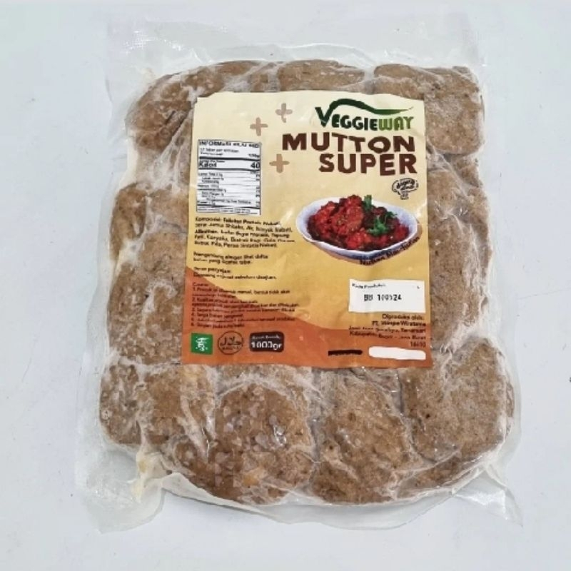 

VEGGIEWAY / MUTTON SUPER VEGETARIAN 1000 gr