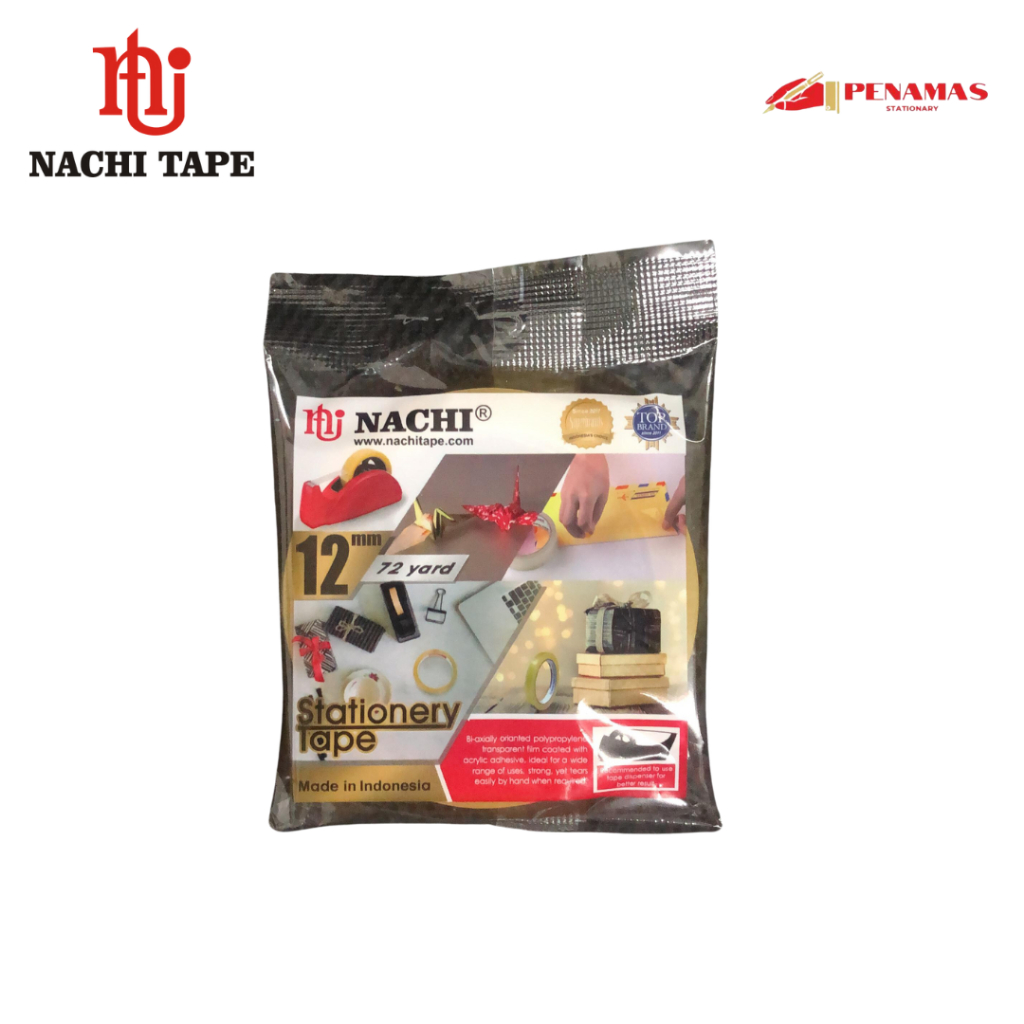 

[PENAMAS] ISOLASI NACHI 12MM (1/2 inch x 72 yard) /ROLL