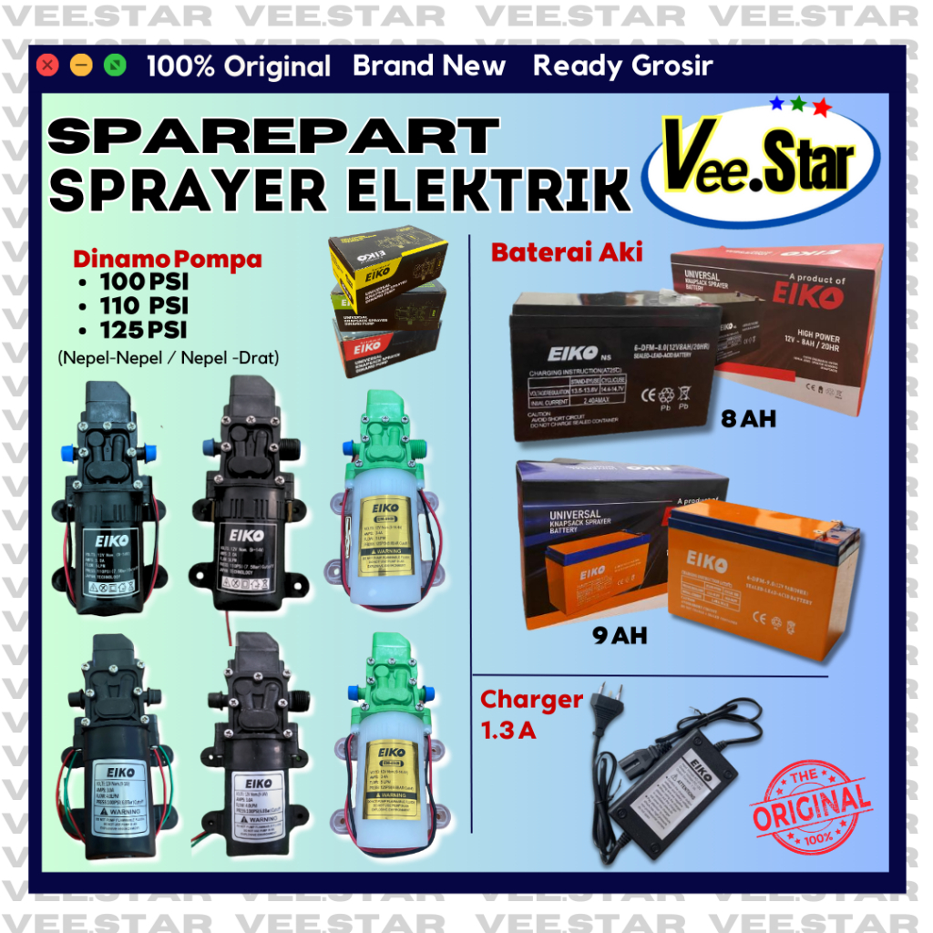 Sparepart Sprayer Elektrik