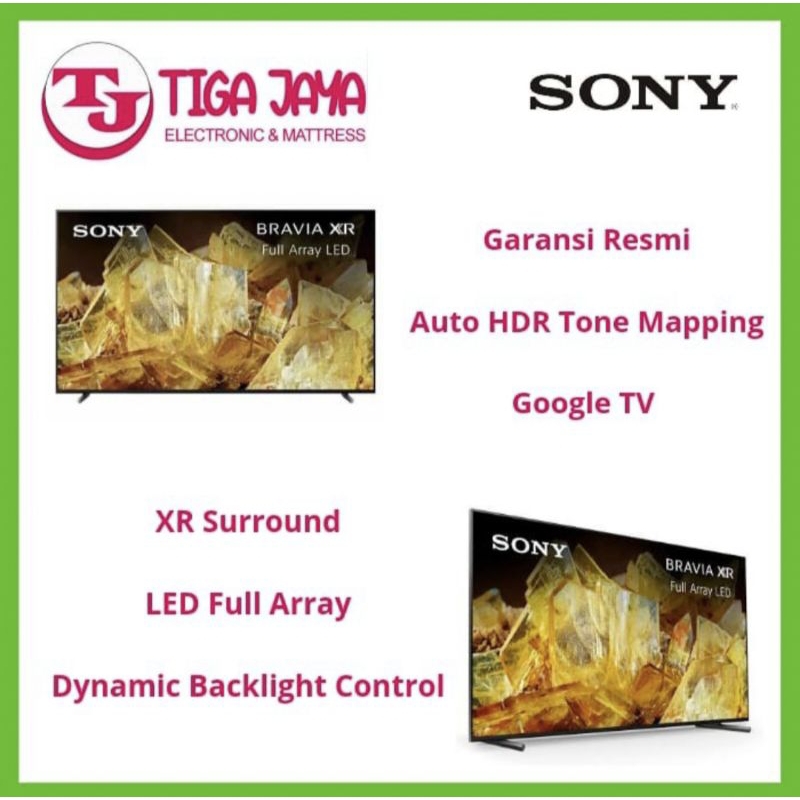 SONY BRAVIA XR-65X90L LED TV 65 INCH 4K UHD GOOGLE TV BRAVIA XR 65X90L XR65X90L