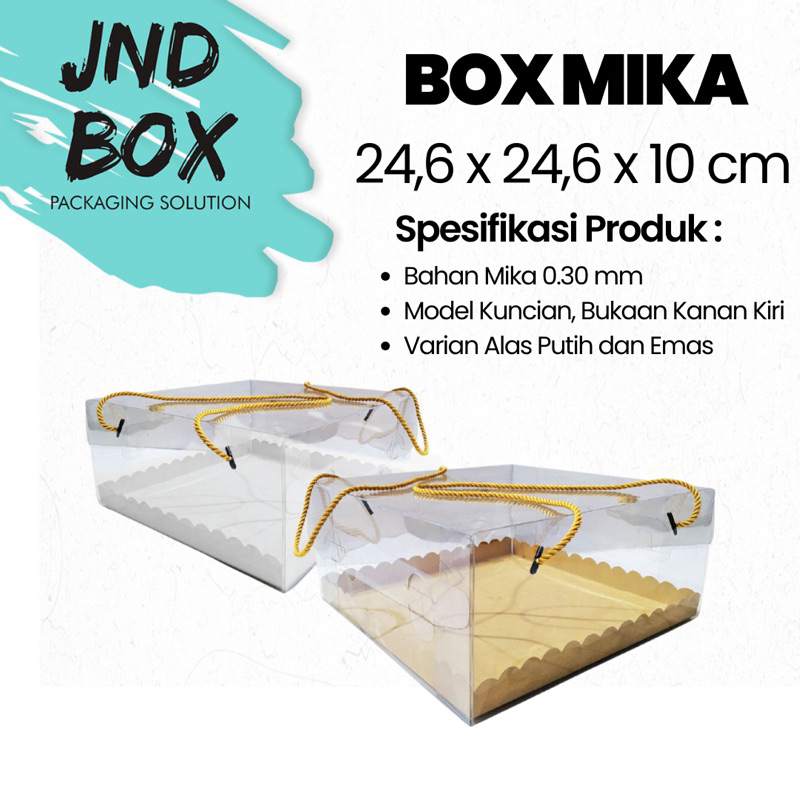 

Box Mika Doskue 25 x 25 x 10 cm (Min Order 2 Pcs)