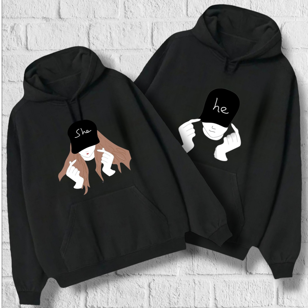 jaket couple pasangan / Sweater couple pasangan 2 pcs tebal / Hoodie couple pacar / Hodie couple pas