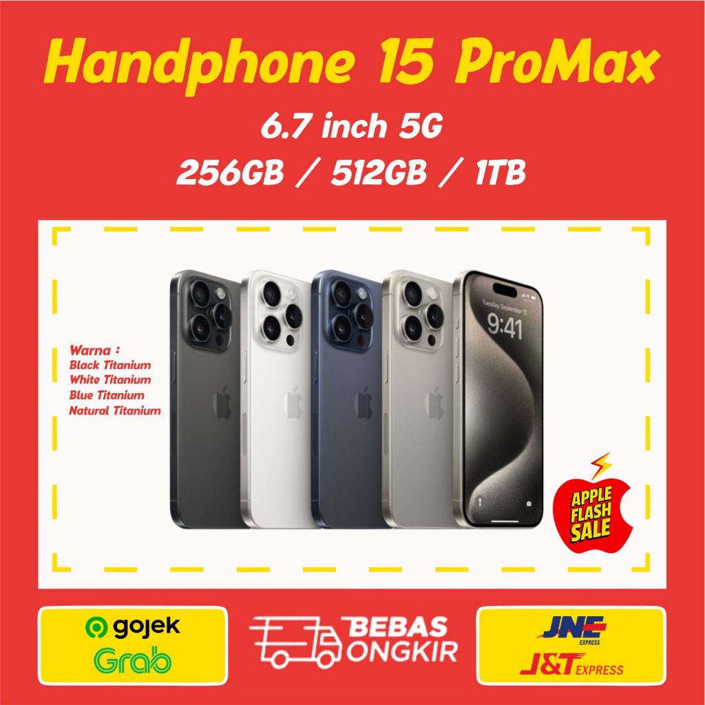 iPhone 15 Pro Max 256GB 512GB 1TB