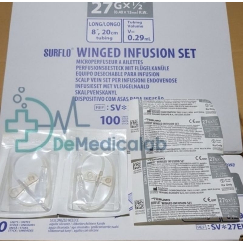 ECER / SATUAN Wing 27G Terumo / Wing 27 Terumo / Wing Needle