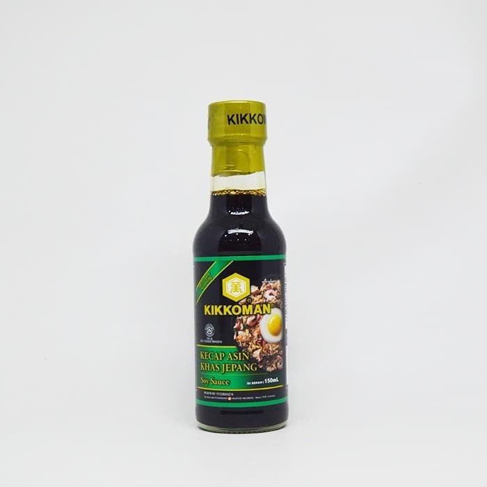 

KIKKOMAN KECAP ASIN JEPANG 150ML 1 KARTON ISI 12 / KECAP ASIN HALAL