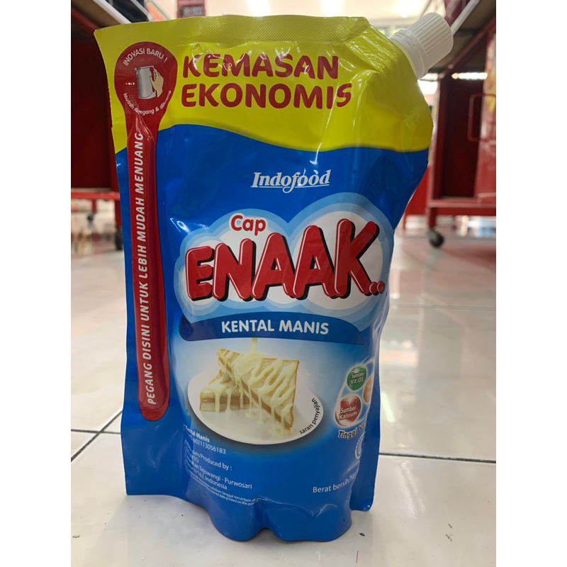 

Susu Kental manis Cap enaak kemasan 545g