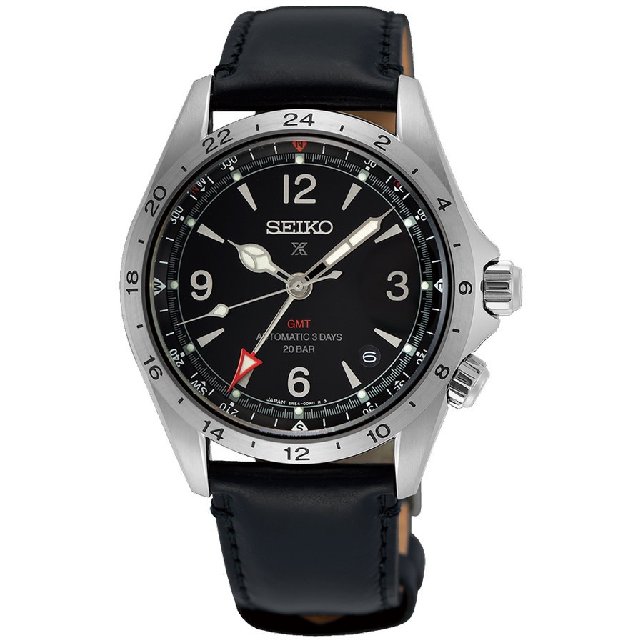 seiko alpinist GMT black SPB379J1 SPB379J SPB379 automatic