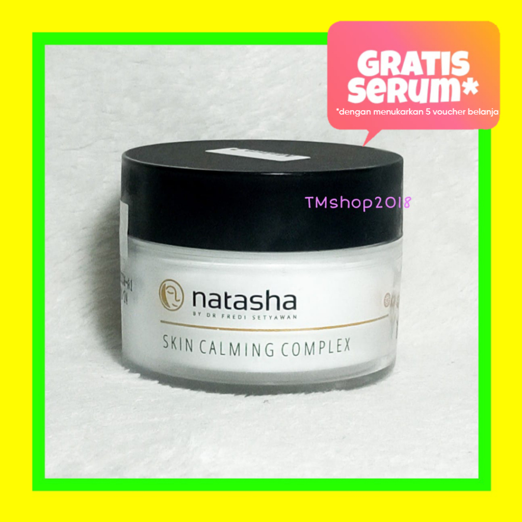 Natasha Skincare Skin Calming Complex 12 gram by dr Fredi Setyawan Original Krim Malam Anti Aging