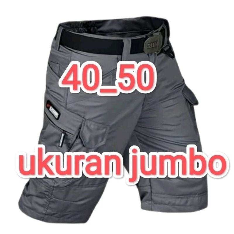 Celana Pendek Tactical blackhawk Ukuran Jumbo