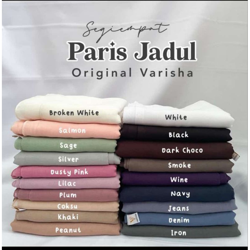 hijab Segi Empat Paris Old | paris azara, varissa, red rose