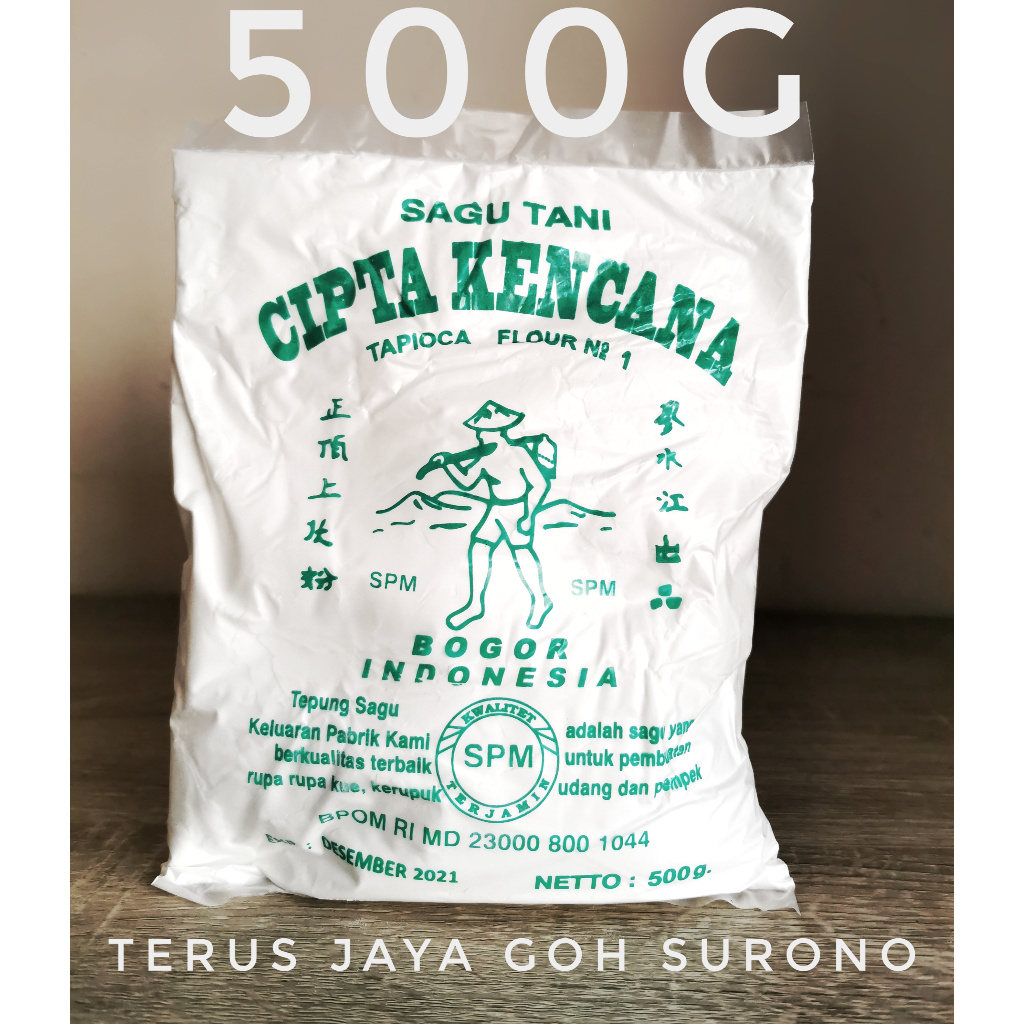 

Sagu Tani Cipta Kencana Tepung Tapioka Tapioca Flour 500g