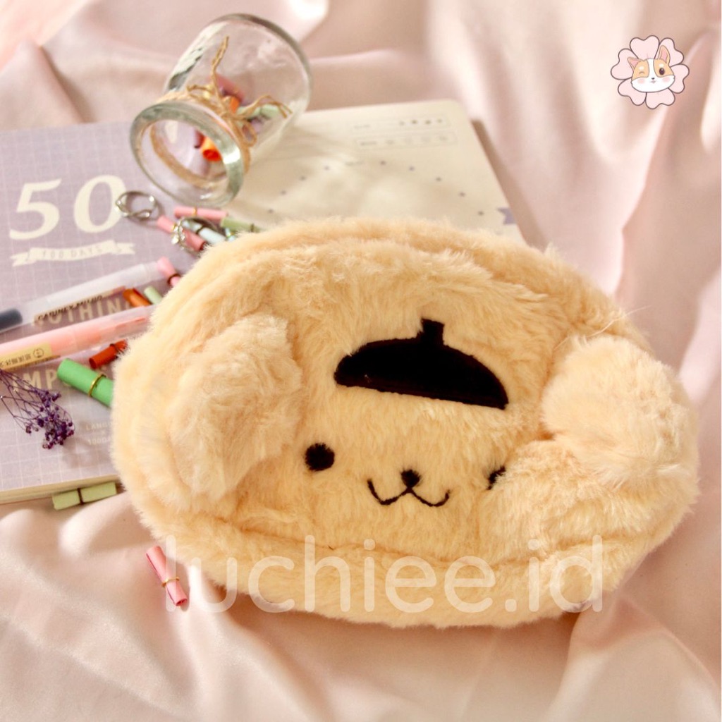 

RK TEMPAT PENSIL DOMPET KARAKTER SANRIO MY MELODY CINNAMON ROLL BULU HALUS PREMIUM SNI