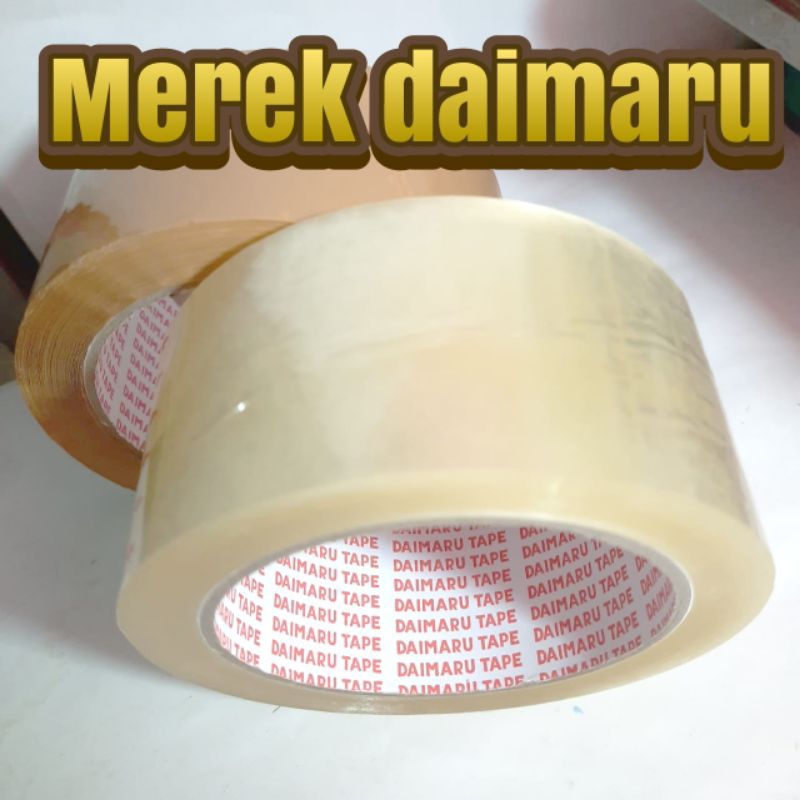 

Lakban Solatip Packing Warna Coklat Dan Bening
