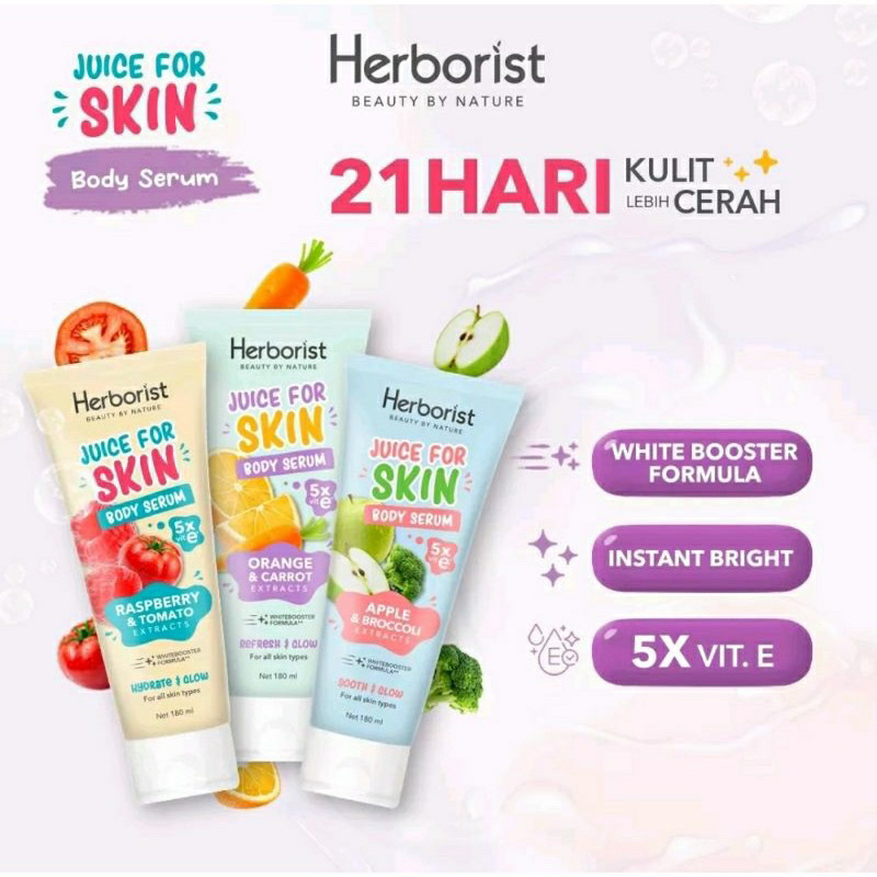 HERBORIST BODY SERUM 180ML - BODY SERUM HERBORIST 180ML