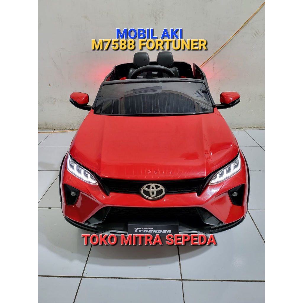 Mainan Mobil Aki Anak M7588 Fortuner Legender Aki 12V