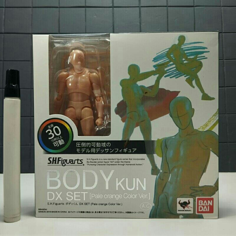 Body Figur Pria Warna Krem Ukuran 6 Inch Full Artikulasi