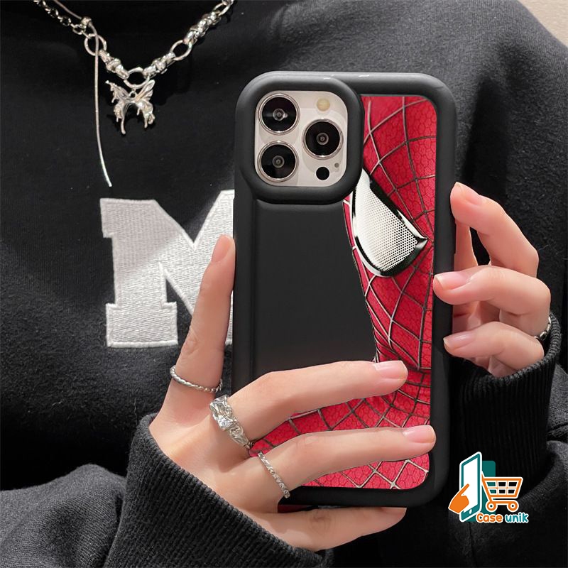 SS856 SOFTCASE SILIKON CASING SHOCKPROOF SPIDERMAN FOR OPPO A71 A74 A95 A76 A36 A96 A78 A78 A58 A83 F1S A59 F5 A79 F7 F11 F11 RENO 4 4F F17 5 5F A94 F19 PRO 6 7 8 7Z 8Z A96  8T 9 CS6537