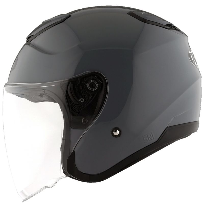 Helm KYT Kyoto R Original Gorilla Grey Doff