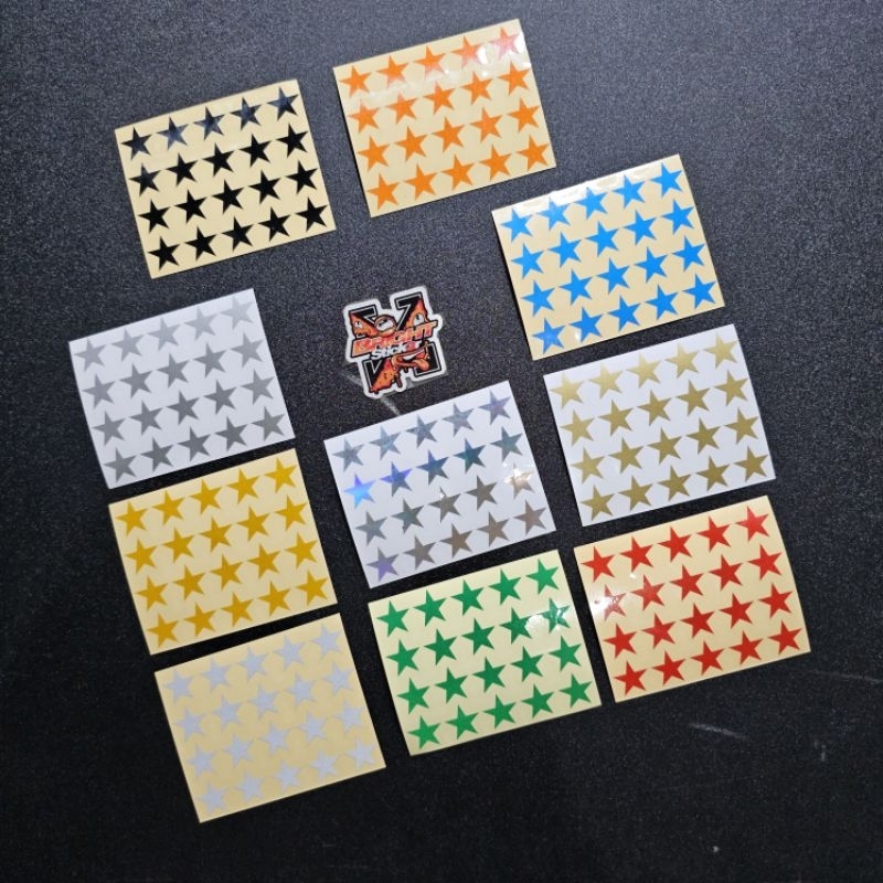 

Sticker Stiker BINTANG Cutting
