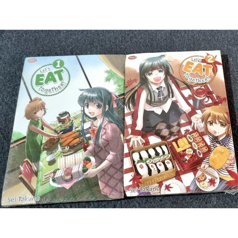 KOMIK (Original-Baru-Segel) - Let's Eat Together(Paket: Vol.1-2)
