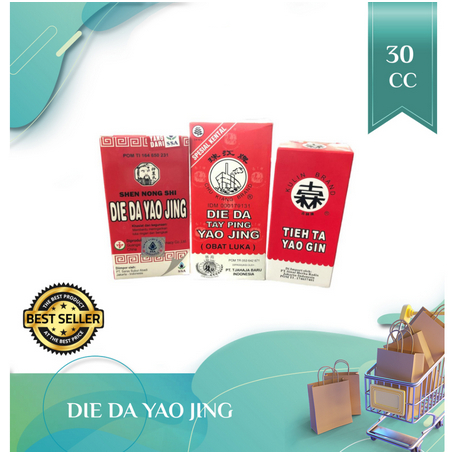 Obat Merah/Betadine Cina DIE DA YAO JING / TIEH TA YAO GIN