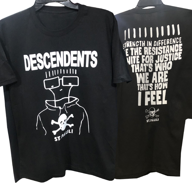 Kaos Descendents ST Pauli Tshirt Bahan Katun Kombed 30s
