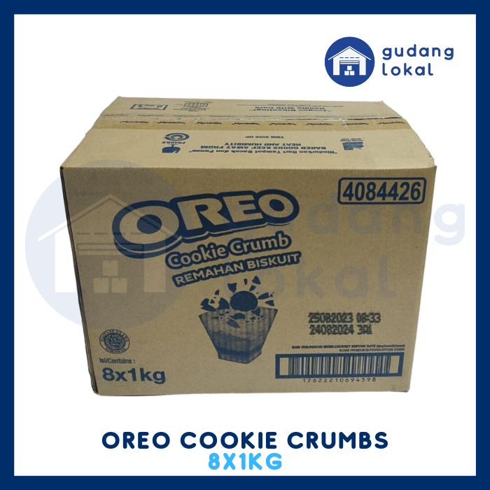 

Oreo Crumbs Karton 1Kg X 8Pcs