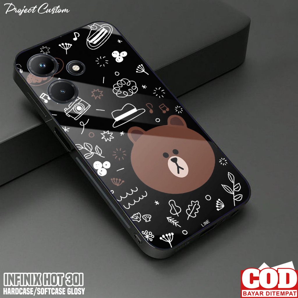 Case Infinix Hot 30i - Casing Hp Infinix Hot 30i Terbaru ( LN ) Softcase Hp Infinix Hot 30i - Siliko