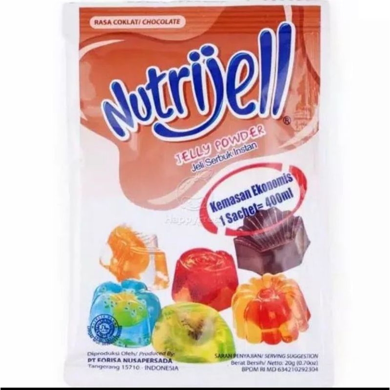 

Nutrijell coklat 20gr