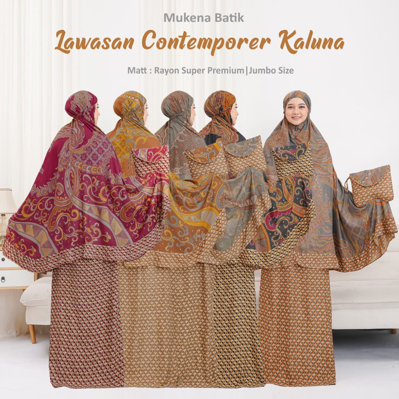 Mukena Batik Dewasa Jumbo Mukena Rayon Premium Mukena dewasa Jumbo Termurah Mukena Dewasa Batik