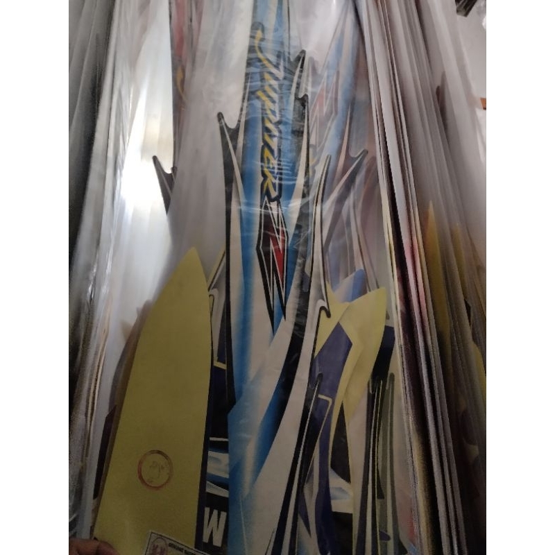 Stripping Jupiter Z New 2007 Stiker Body Motor Jupiter Z New 2007 / List Body Motor Jupiter Z New 20