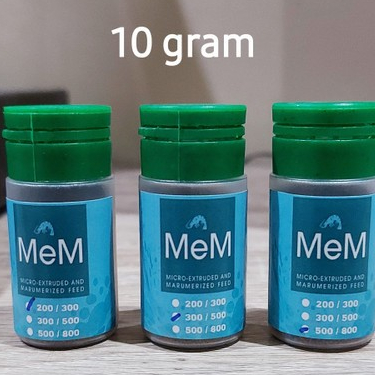 pelet pakan burayak guppy cupang glofish mem prime 10 gram