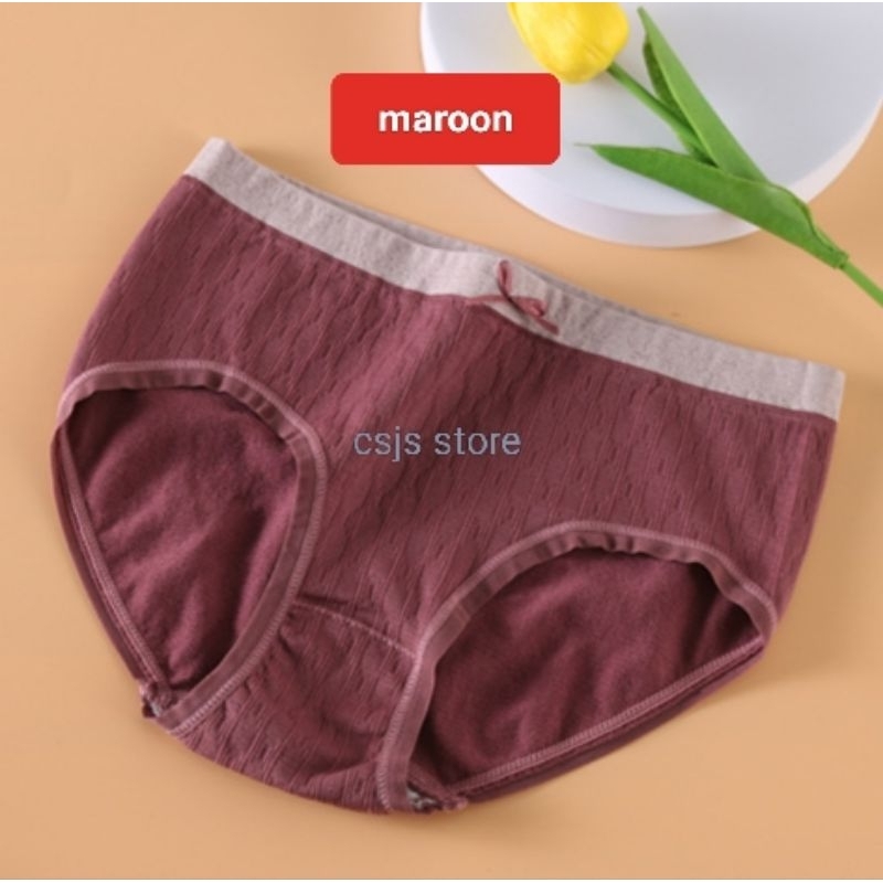 55 kg - 90 kg celana dalam cd wanita jumbo import premium 5XL